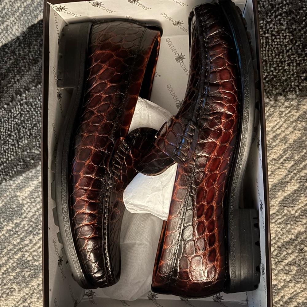 Golden Coxes Brown Loafers !!